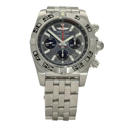 breitling chronomat watch grey dial|Breitling Chronomat 40mm men's watch.